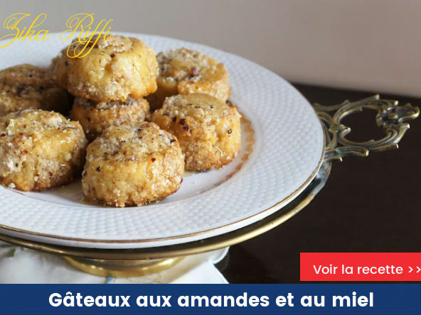 Gâteaux algériens aux amandes et au miel